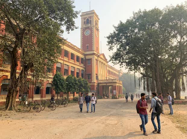 The heritage clock-tower campus of IIEST Shibpur